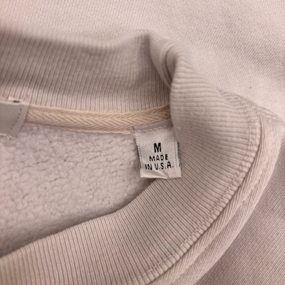 NWT Madhappy Graphics 3 Fleece Crewneck 2024 Crown Cream Pink Blue Medium‎ - Picture 7 of 9